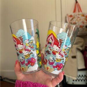 McDonald’s Snoopy x Hello Kitty 2024 limited edition collector cups